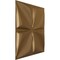 Ekena Millwork 19 5/8in. W x 19 5/8in. H Riley EnduraWall Decorative 3D Wall Panel Covers 2.67 Sq. Ft. WP20X20RLCGH - alternate 6